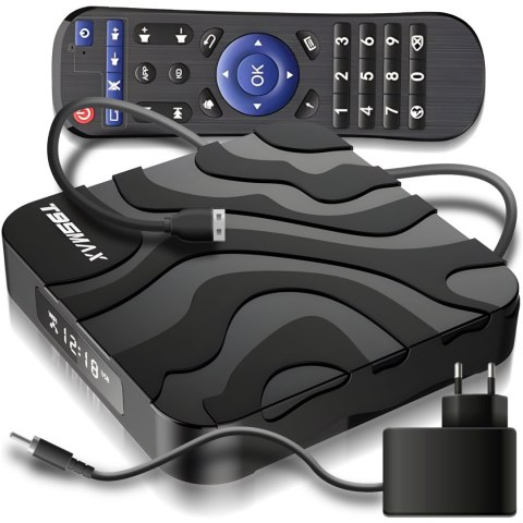 Przystawka odtwarzacz multimedialny do telewizora Smart TV BOX 6 K Wi-Fi PILOT