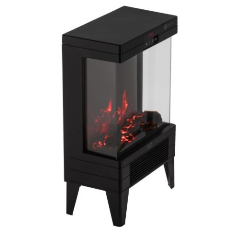 AD 7755 Kominek elektryczny led z pilotem | 3d efekt płomienia | 2 moce grzania 1000w/2000w | termostat