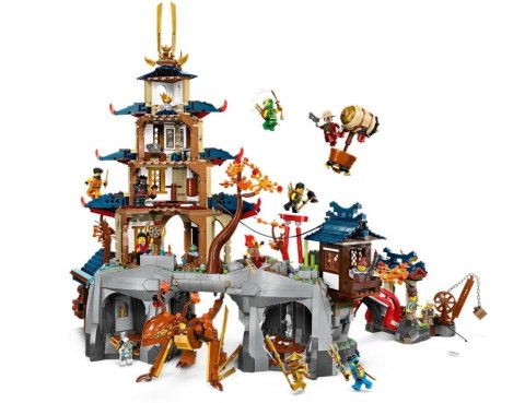 Klocki ninjago 71814 turniejowe miasto ze świątynią