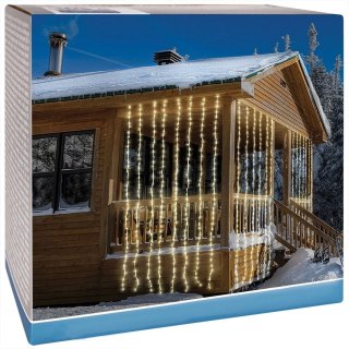 Kurtyna Girlanda Świetlna 320 LED Świąteczna Zewnętrzna Wewnętrzna VILDE 1m