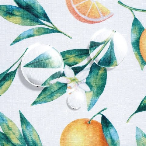 Obrus Wodoodporny Plamoodporny Pomarańcze EXCELLENT HOUSEWARE 180x130 cm