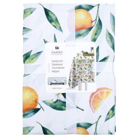 Obrus Wodoodporny Plamoodporny Pomarańcze EXCELLENT HOUSEWARE 180x130 cm