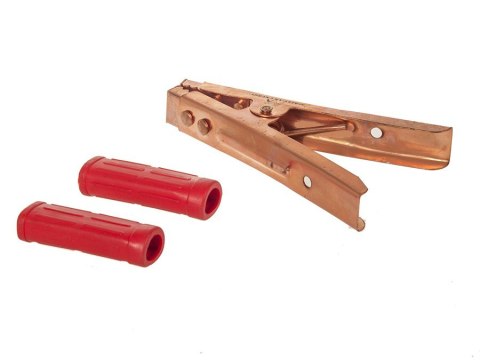 MCE36 Krokodylki 400A, miedziowane - 2 sztuki