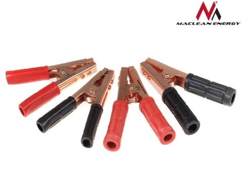 MCE37 Krokodylki 600A, miedziowane - 2 sztuki