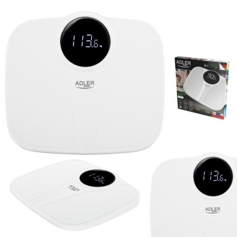 AD 8172 white Waga łazienkowa - 180kg