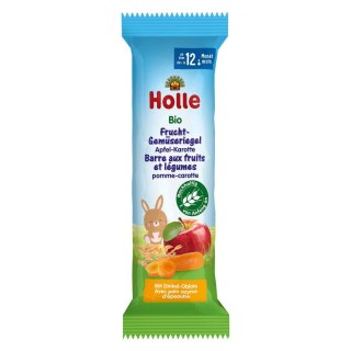 BATONIK JABŁKO - MARCHEWKA OD 12 MIESIĄCA BIO 25 g - HOLLE