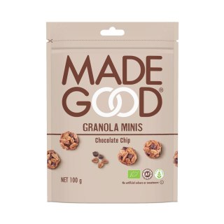 GRANOLA KULKI Z CZEKOLADĄ BEZGLUTENOWE BIO 100 g - MADEGOOD