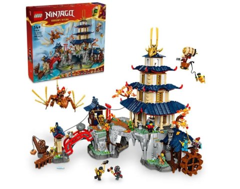 Klocki ninjago 71814 turniejowe miasto ze świątynią