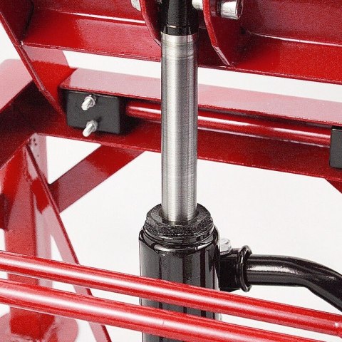 Podnośnik hydrauliczy nożycowy czerwony