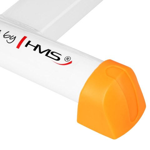 S3092 POMARAŃCZOWO-BIAŁY STEPPER PROSTY Z LINKAMI HMS