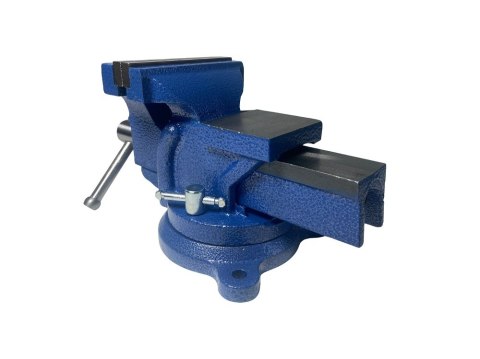 Imadło Ślusarskie Stołowe z żeliwa szczęki BITUXX 100mm Obrotowe 360 stopni