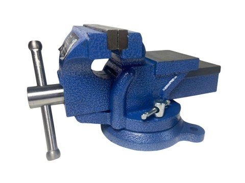 Imadło Ślusarskie Stołowe z żeliwa szczęki BITUXX 100mm Obrotowe 360 stopni
