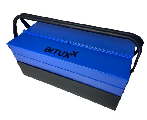 Skrzynka narzędziowa zestaw 85 elementów klucze nasadki bity śrubokręt komplet narzędzi