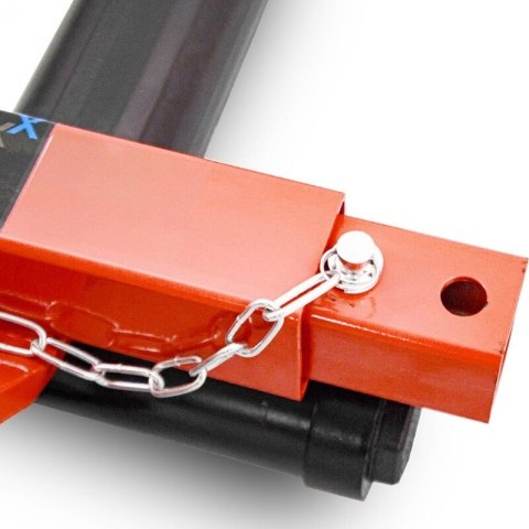 Wózek manewrowy hydrauliczny pod koła 4 sztuki czerwony