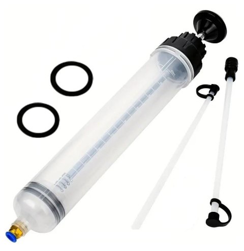 Strzykawka odsysarka wysysarka oleju do płynów paliwa ręczna 500ml