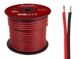 73-377# Przewód głośnikowy 2x4,00mm czarno-czerwony