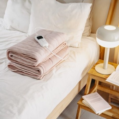 AD 7443 Koc elektryczny - super miękki nakładany z pilotem lcd | 160x180 cm