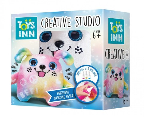 Maskotka do kolorowania spray day piesek