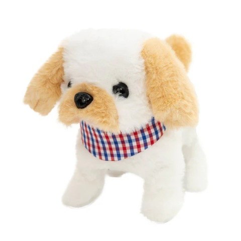 Maskotka interaktywna twój pupilek - piesek biały