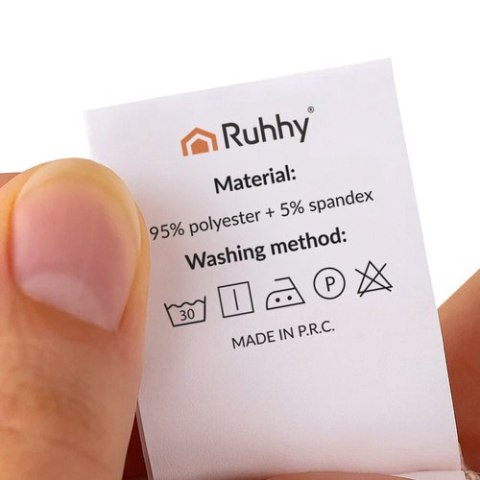 Pokrowce na krzesła 6szt. św. zielone Ruhhy 26637