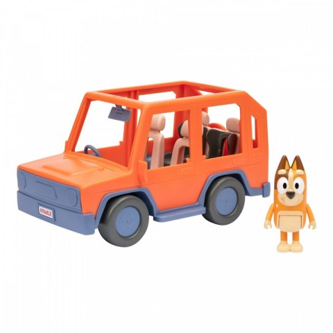 Zestaw bluey samochód 4 x4 chilli
