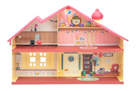 Zestaw z figurką bluey dom rodzinny celebration