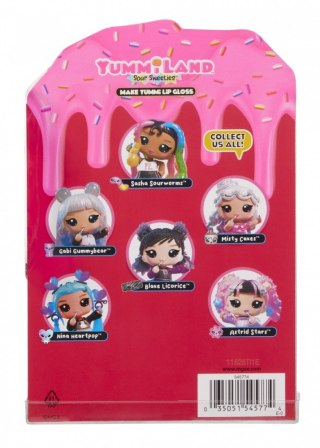 Lalka yummiland lip gloss sour, blake licorice