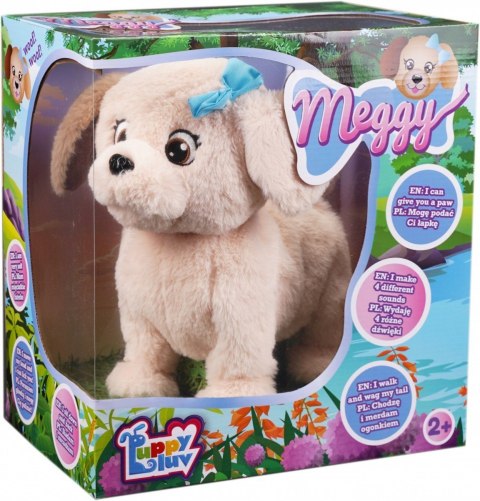 Maskotka interaktywna puppy luv piesek labrador meggy