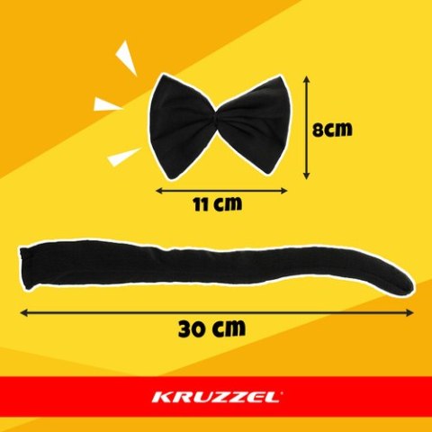 Strój kotek - zestaw 7el. Kruzzel 26474