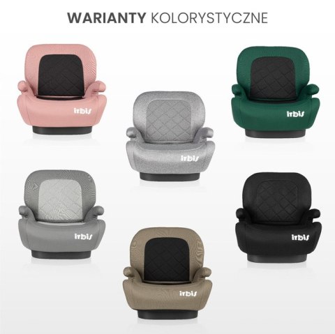 FOTELIK IRBIS I-SIZE GREY MELANGE (125-150)