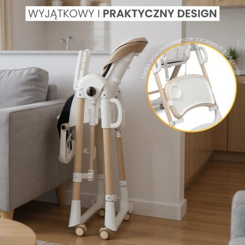 KRZESEŁKO DO KARMIENIA NESTO BEIGE