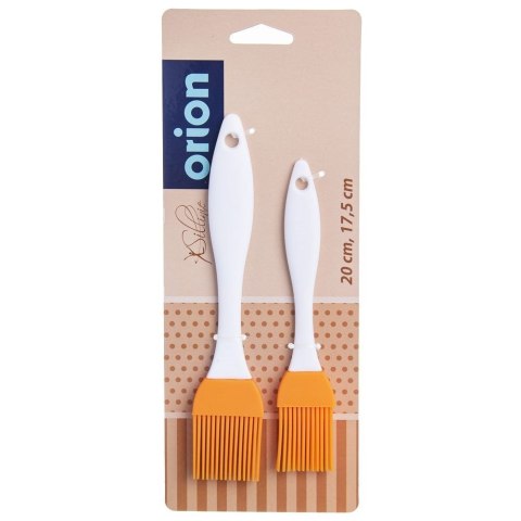 Pędzelek silikonowy kuchenny do smarowania pieczenia mięsa ciast zestaw komplet 2 szt.