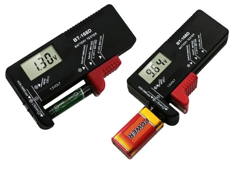 AG372A Cyfrowy tester baterii aa, aaa 9v