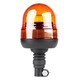 Lampa ostrzegawcza błyskowa kogut 39 led flex r65 r10 12v 24v war09p amio-01501