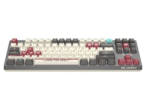 Klawiatura mechaniczna A4TECH BLOODY S87 Pixels Red USB (BLMS RED Plus Switches)