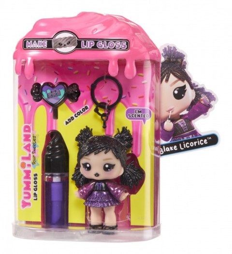 Lalka yummiland lip gloss sour, blake licorice