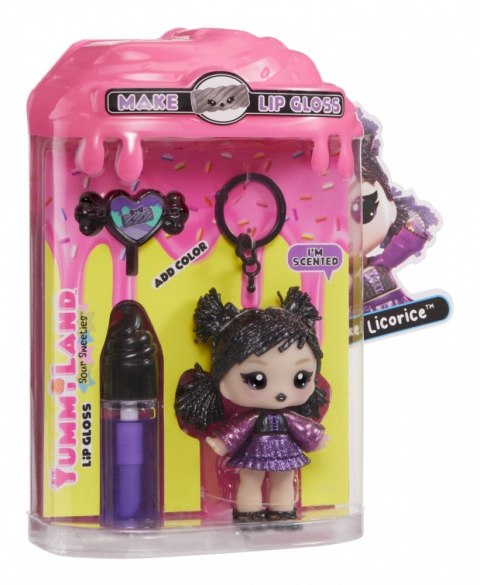 Lalka yummiland lip gloss sour, blake licorice