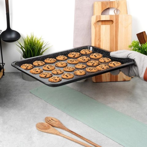 Blacha do pieczenia granitowa 46,5x32,5x2,5 cm