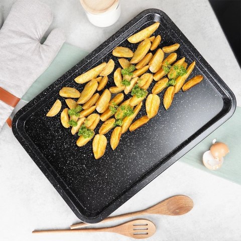 Blacha do pieczenia granitowa 46,5x32,5x2,5 cm