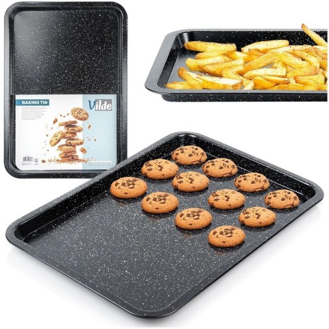 Blacha do pieczenia granitowa 46,5x32,5x2,5 cm