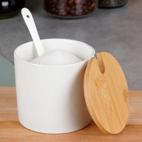 Cukierniczka ceramiczna biała