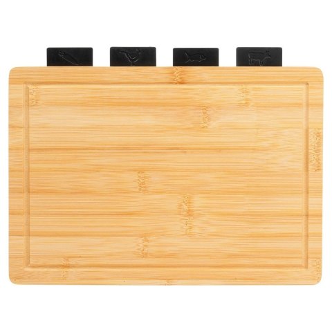 Deski do krojenia ze stojakiem 5 el.