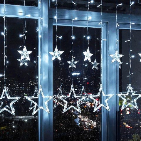 Kurtyna świetlna zewnętrzna 120 LED 2,5 m