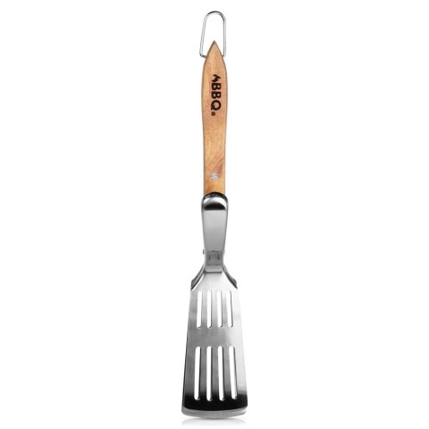 Łopatka do grilla i szczypce 2w1 stalowa 40 cm