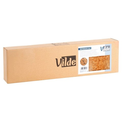 Mata antypoślizgowa łazienkowa bambusowa 80x50 cm