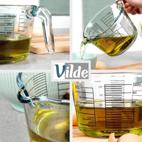 Miarka kuchenna szklana 1 l