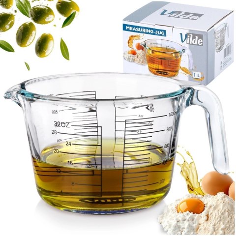 Miarka kuchenna szklana 1 l