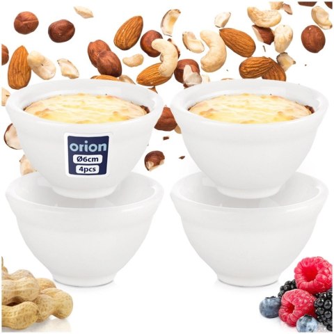 Miseczki na przekąski ceramiczne 6 cm, 40 ml 4 szt.