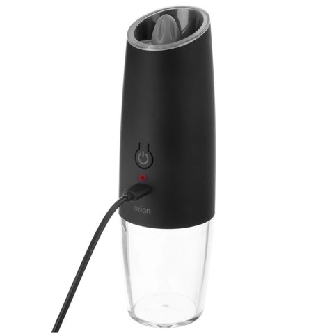 Młynek do pieprzu i soli elektryczny z ładowarką 20 cm