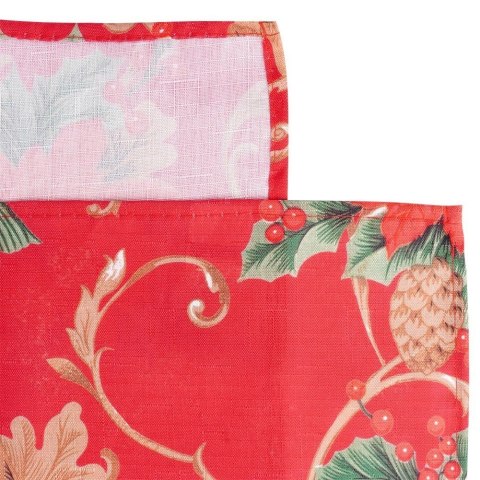 Obrus świąteczny plamoodporny 180x130 cm